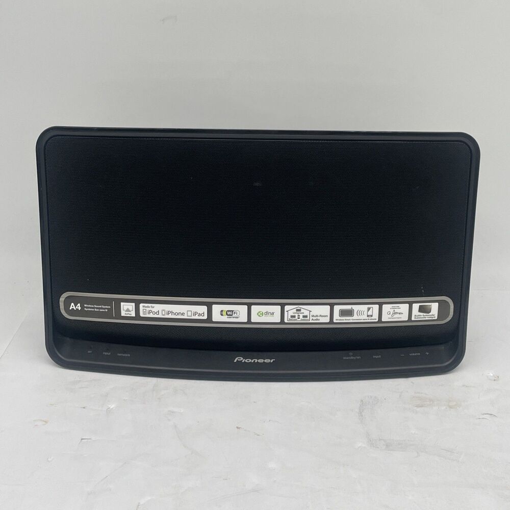 Pioneer A4 XW-SMA4-K Wireless Speaker Great Condition *NO POWER CORD AS IS